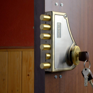 Europa Locks Antique Brass Hexabolt Main Door Lock